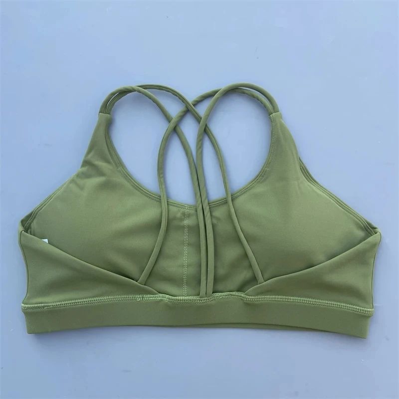 PowerHold Seamless Sports Bra For Women High Support Padded Yoga Gym Top 6
