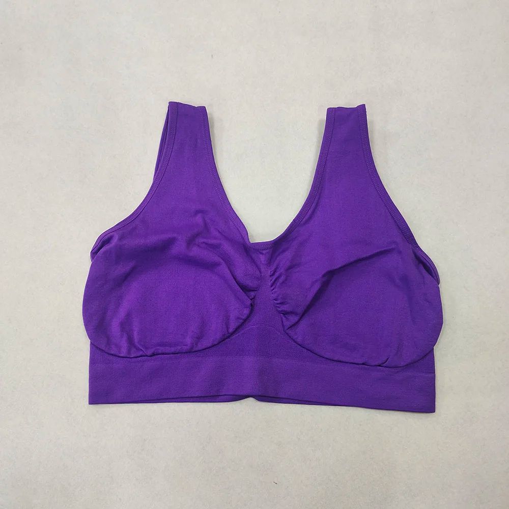 CloudSoft Wireless Sports Bra Padless Sports Bra For Sleep Yoga Plus Size 12