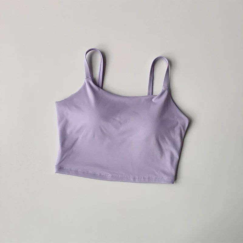 Seamless PushUp Strapless Sports Bra Beauty Back Yoga Gym Camisole 1