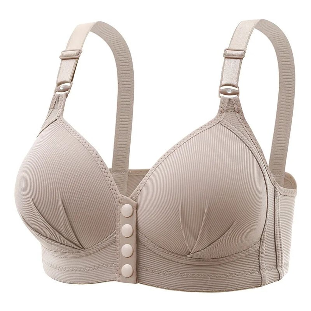 ComfortLift Front Closure Push Up Bra For Women Breathable Thin Cup Support For Everyday Confidenc 1