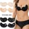Lift Love Invisible Push Up Bra Seamless Backless Strapless Support 3