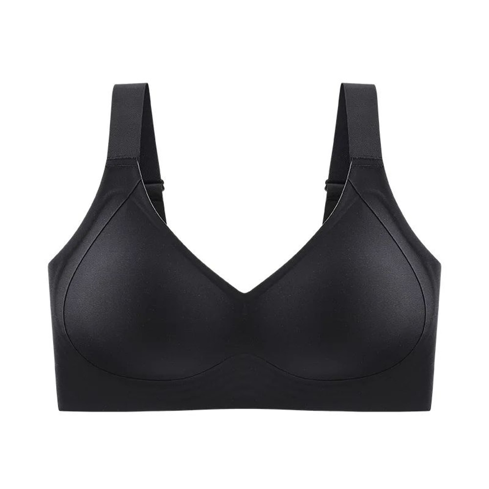 Seamless Push Up Wireless Bra Plus Size Thin Cup Comfort Bralette M6XL 7
