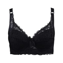elegantlift full coverage wireless lace bra for plus size women