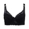 ElegantLift Full Coverage Wireless Lace Bra For Plus Size Women 0