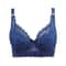 ElegantLift Full Coverage Wireless Lace Bra For Plus Size Women 2