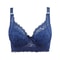 ElegantLift Full Coverage Wireless Lace Bra For Plus Size Women 2