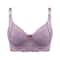 ElegantLift Full Coverage Wireless Lace Bra For Plus Size Women 3