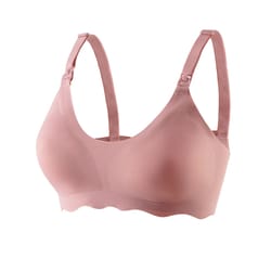 ultra-thin seamless nursing bra – breathable wireless maternity & breastfeeding bra