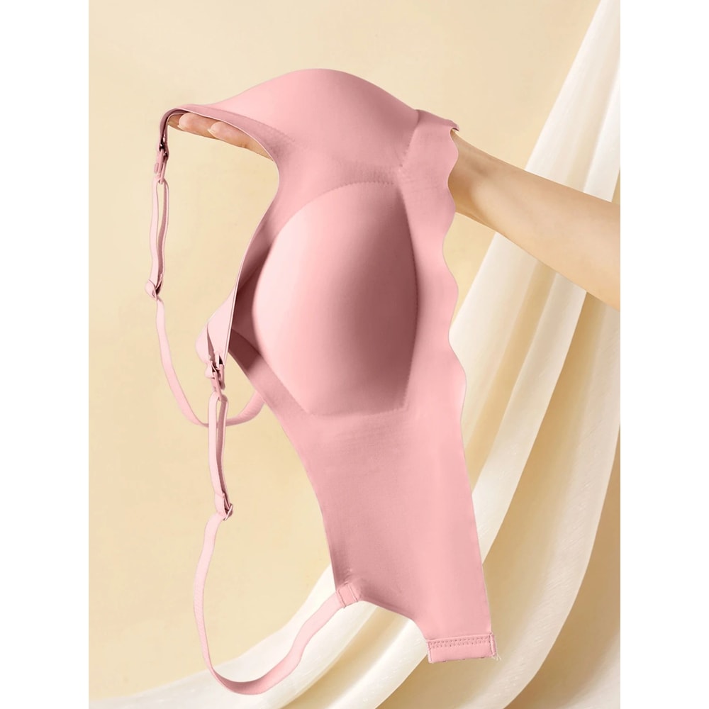 UltraThin Seamless Nursing Bra Breathable Wireless Maternity Breastfeeding Bra 3