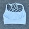 FlexLift CrossBack Sports Bra Shockproof Push Up Workout Crop Top 9