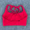FlexLift CrossBack Sports Bra Shockproof Push Up Workout Crop Top 13