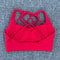 FlexLift CrossBack Sports Bra Shockproof Push Up Workout Crop Top 13