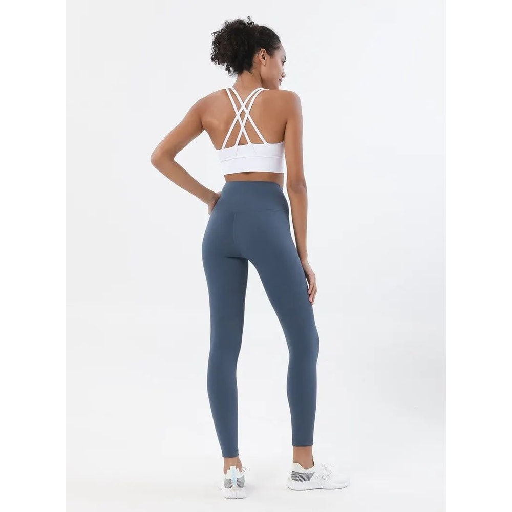 FlexLift Seamless Sports Bra For Women Breathable Racerback Yoga Bra For High Impact Workouts 6