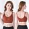 Seamless Comfort Full Cup Sleep Sports Bra Breathable Wireless Bralette For Women 0