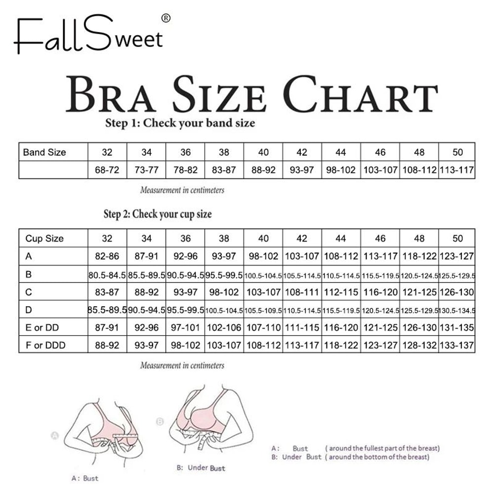 FallSweet CurveLift Plus Size Push Up Bra Seamless Underwire Support With Thin Cups 1