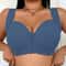 ComfortEase Front Closure Support Bra Seamless Full Coverage Wireless Bra For AllDay Comfort 3