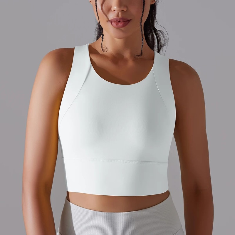 FlexLift Seamless HighImpact Sports Bra Crop Top For Women 1