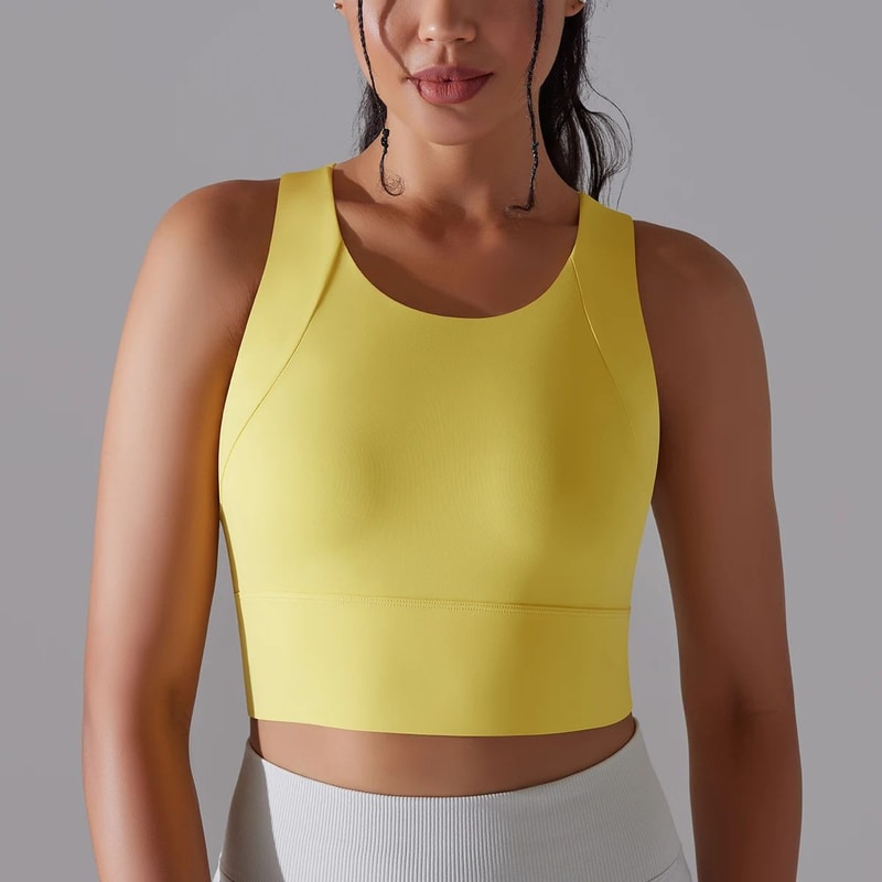 FlexLift Seamless HighImpact Sports Bra Crop Top For Women 9