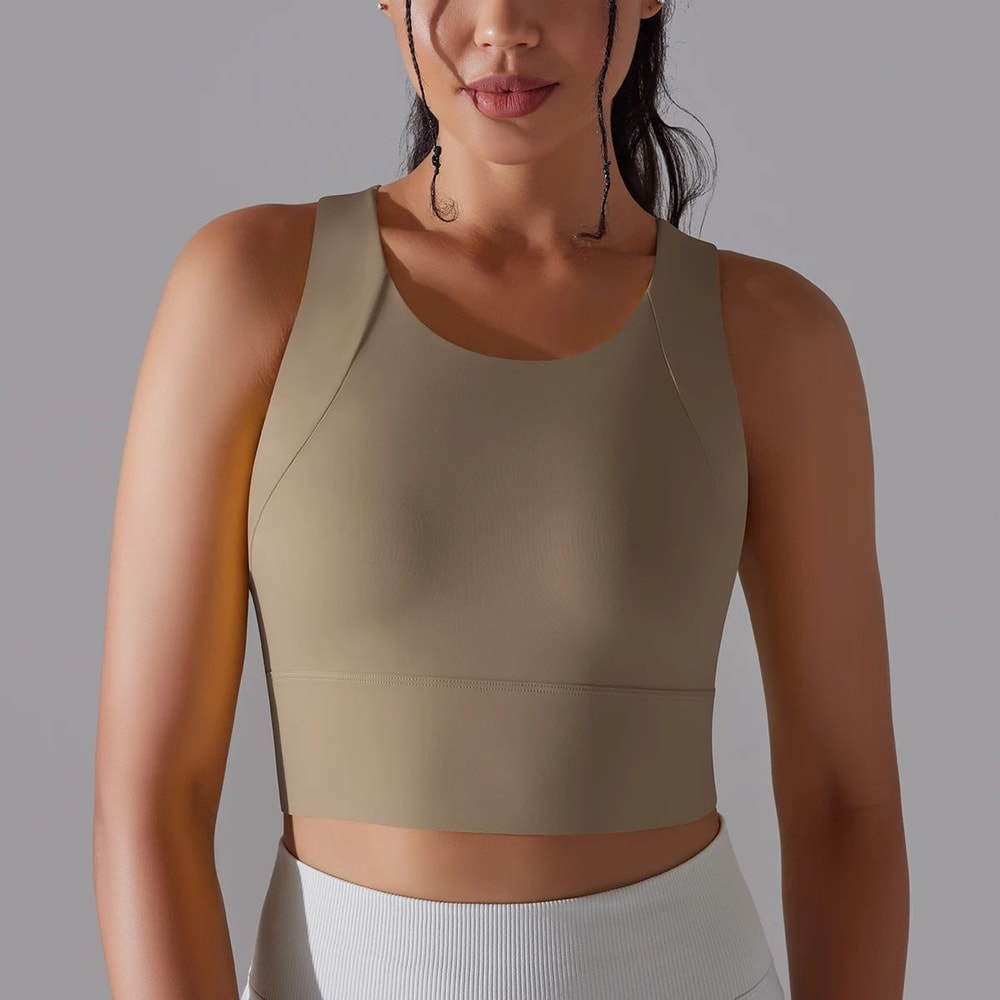 FlexLift Seamless HighImpact Sports Bra Crop Top For Women 4