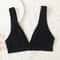 Seamless Deep V Wireless Push Up Bra Ribbed Bralette Crop Top For Everyday Comfort 13