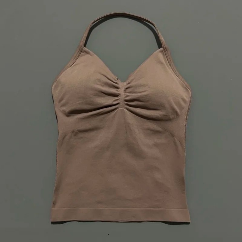 Impact Sculpt OpenBack Longline Sports Bra Tank For Women 6