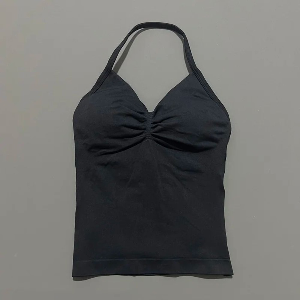 Impact Sculpt OpenBack Longline Sports Bra Tank For Women 15