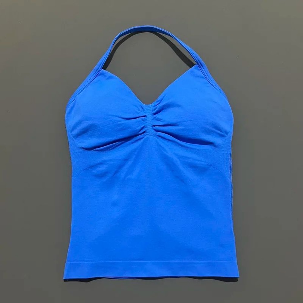 Impact Sculpt OpenBack Longline Sports Bra Tank For Women 8