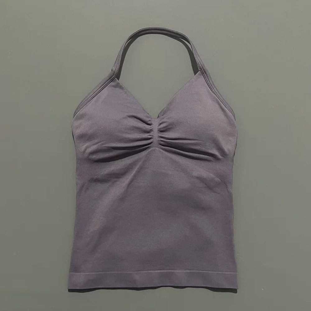Impact Sculpt OpenBack Longline Sports Bra Tank For Women 14