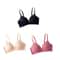 SilkGlow Seamless Push Up Bra Set 3Pack Wireless Comfort Lingerie 6