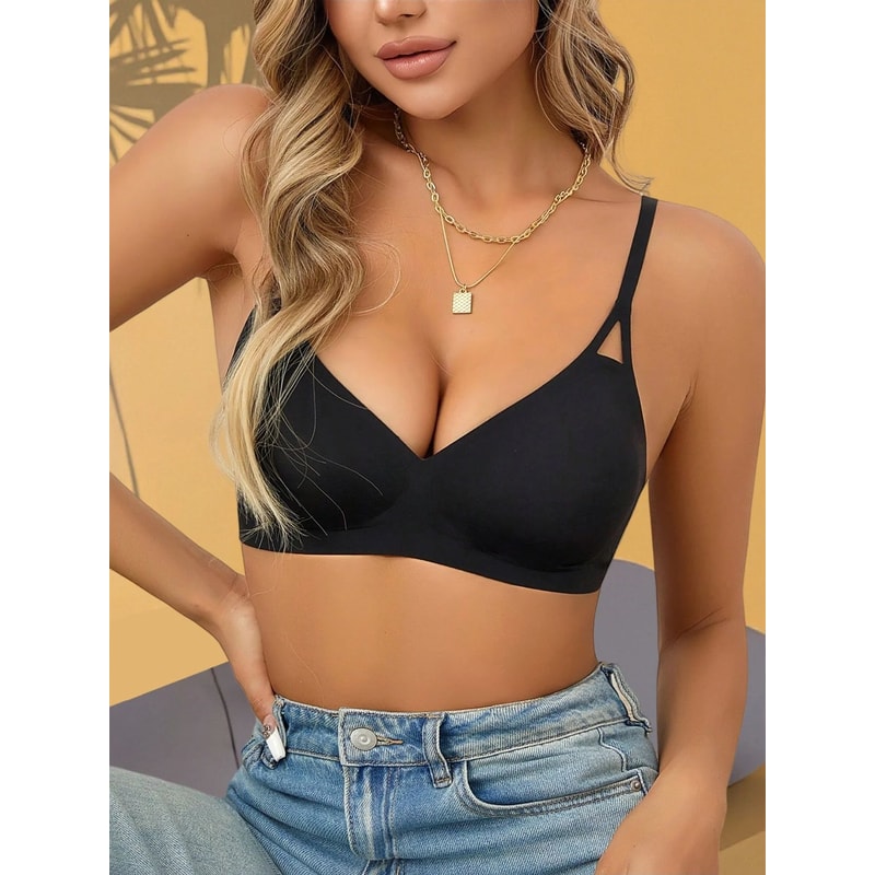 ComfortLift Wireless Everyday Bra Breathable Seamless Support For AllDay Wear 5