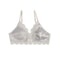 Korean Satin Lace Triangle Bralette Soft Triangle Cup Bra For Small Bust Support 4