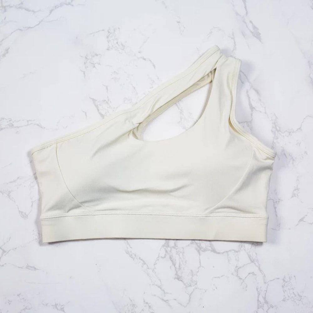 DIAS Fit Joy One Shoulder Sports Bra Seamless Yoga Top For HighImpact Workouts 9