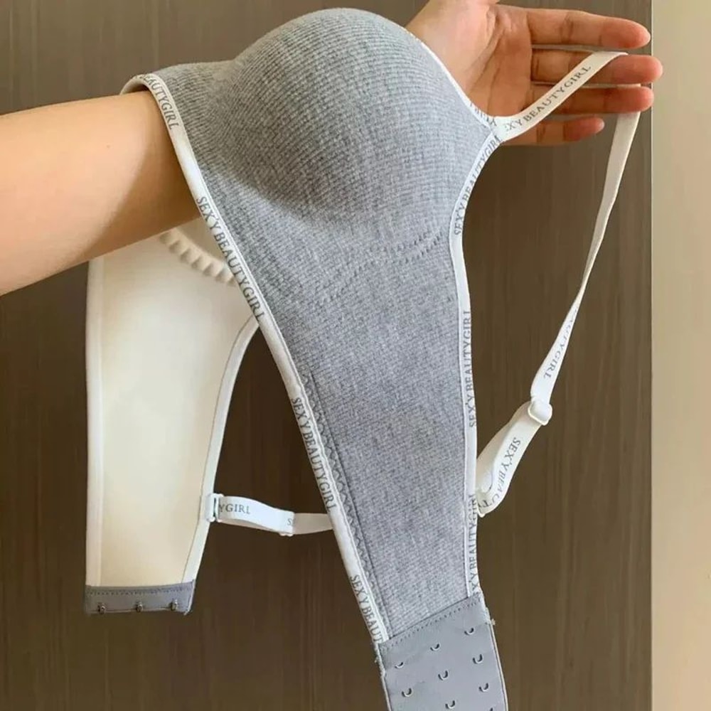 Seamless Invisible Lift Bralette Wireless Push Up Bra With 3D Pads AC Cup 4