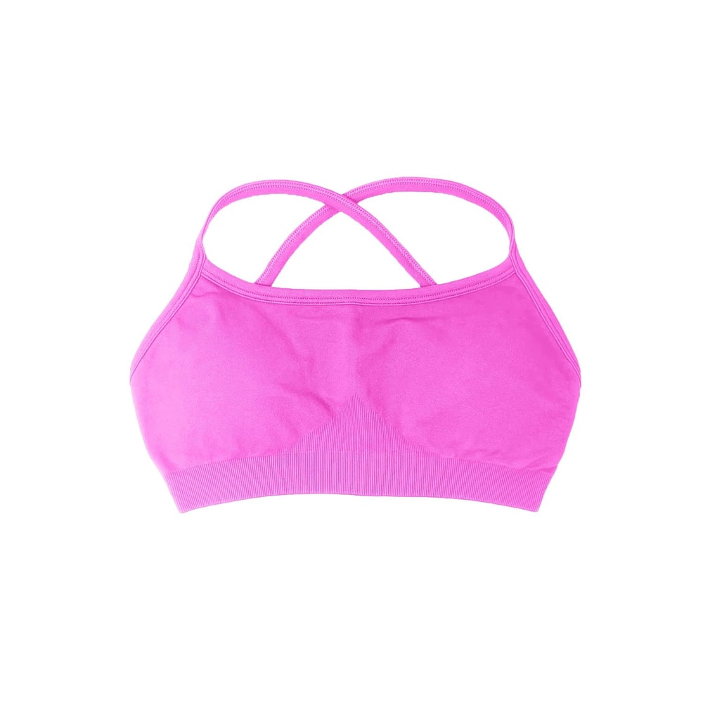 FlexLift Seamless CrossBack Sports Bra For Women High Support PushUp Yoga Gym Top 7