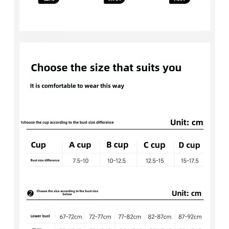 Lift Love 6cm Wireless PushUp Bra For Small Bust Seamless Invisible Support 1