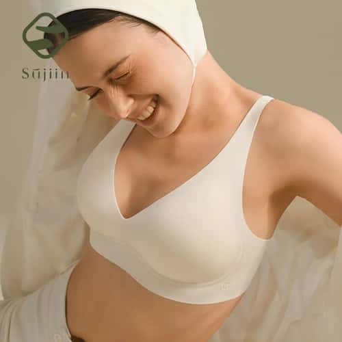 SilhouetteLift Seamless Wireless Push Up Bralette