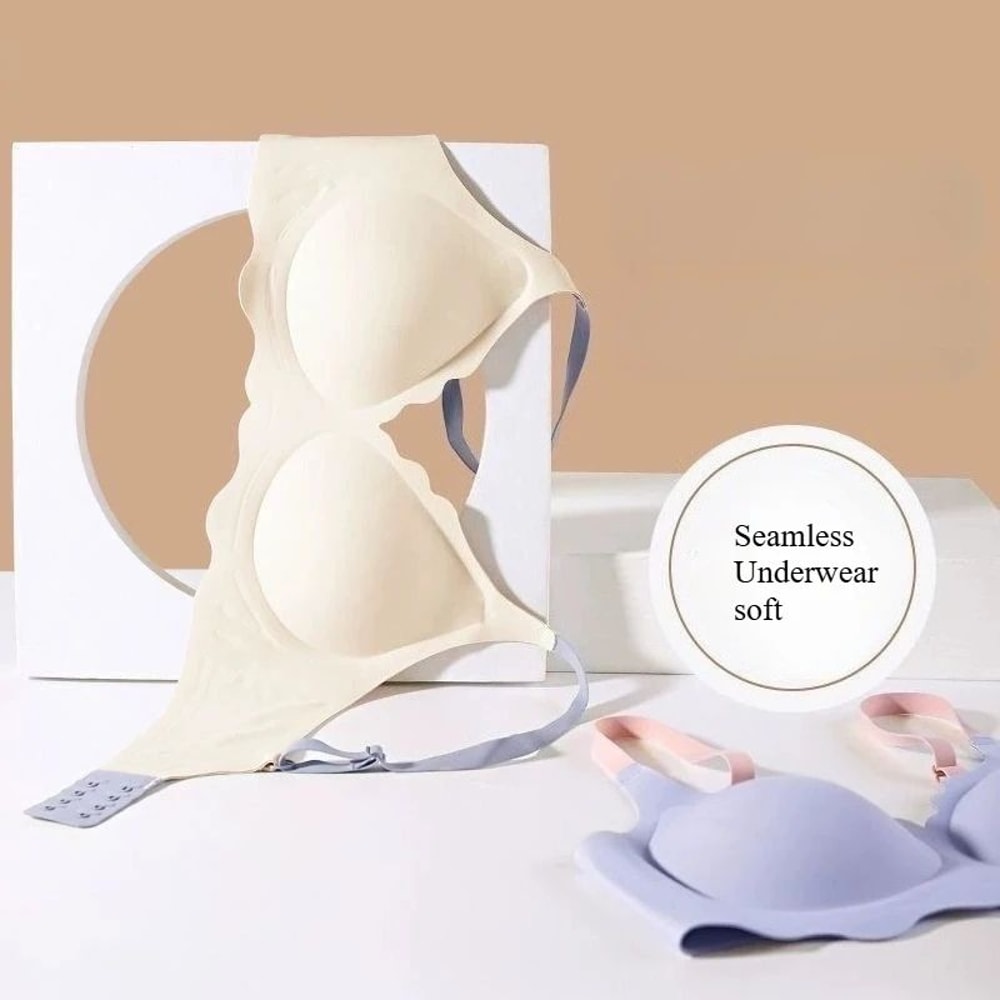 PureLift Seamless Bralette Top Adjustable Wireless Beauty Back Bra 5