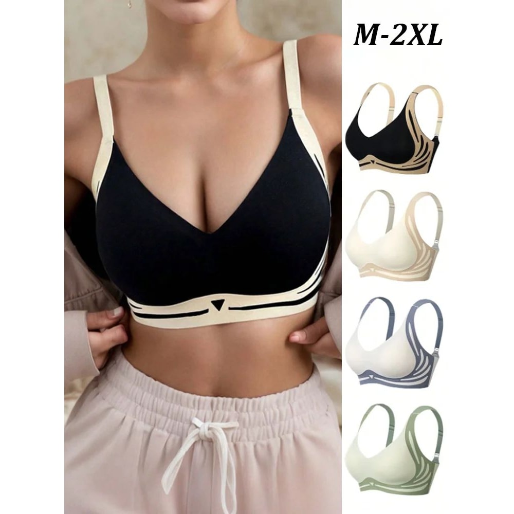 CloudLift Seamless PushUp Bra Wireless Lift Soft Support For Everyday Comfort 0