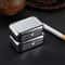Portable Mini Metal Car Ashtray With Lid Smokeless Pocket Desktop Ashtray For Travel 8