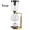 BrewMaster Glass Siphon Coffee Maker 3 5 Cup Vacuum Coffee Maker With Reusable Filter 8