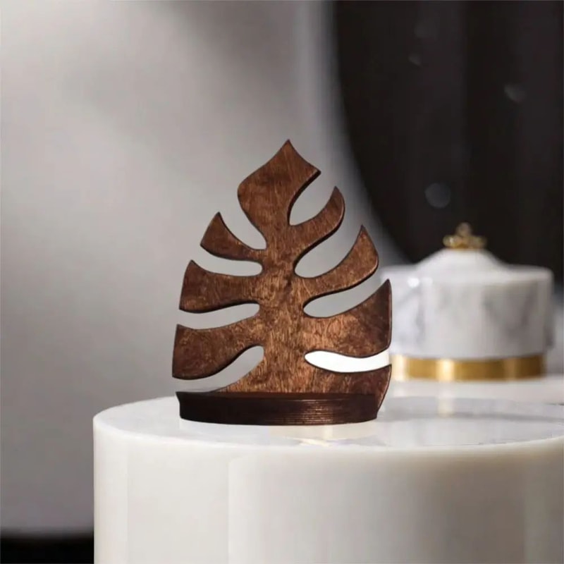 Rustic Wooden Wall Plant Shelf Wall Mounted Plant Holder Storage Rack 3