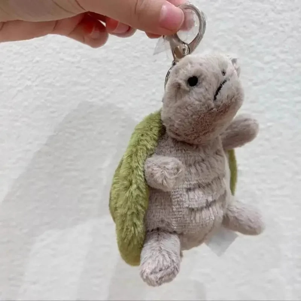 Interactive Turtle Bag Charm Keychain For Keys Backpacks Cute Everyday Decor 1