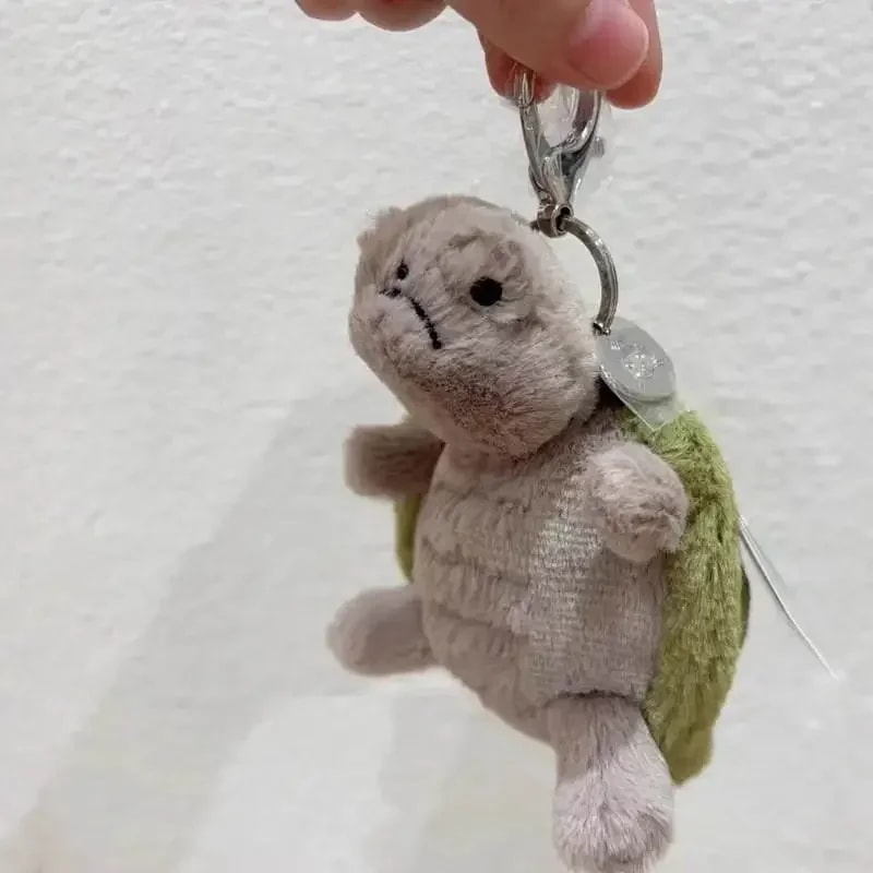 Interactive Turtle Bag Charm Keychain For Keys Backpacks Cute Everyday Decor 2