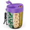 6Grid Travel Pill Organizer Bottle Portable Vitamin Organizer With BuiltIn Cup 11