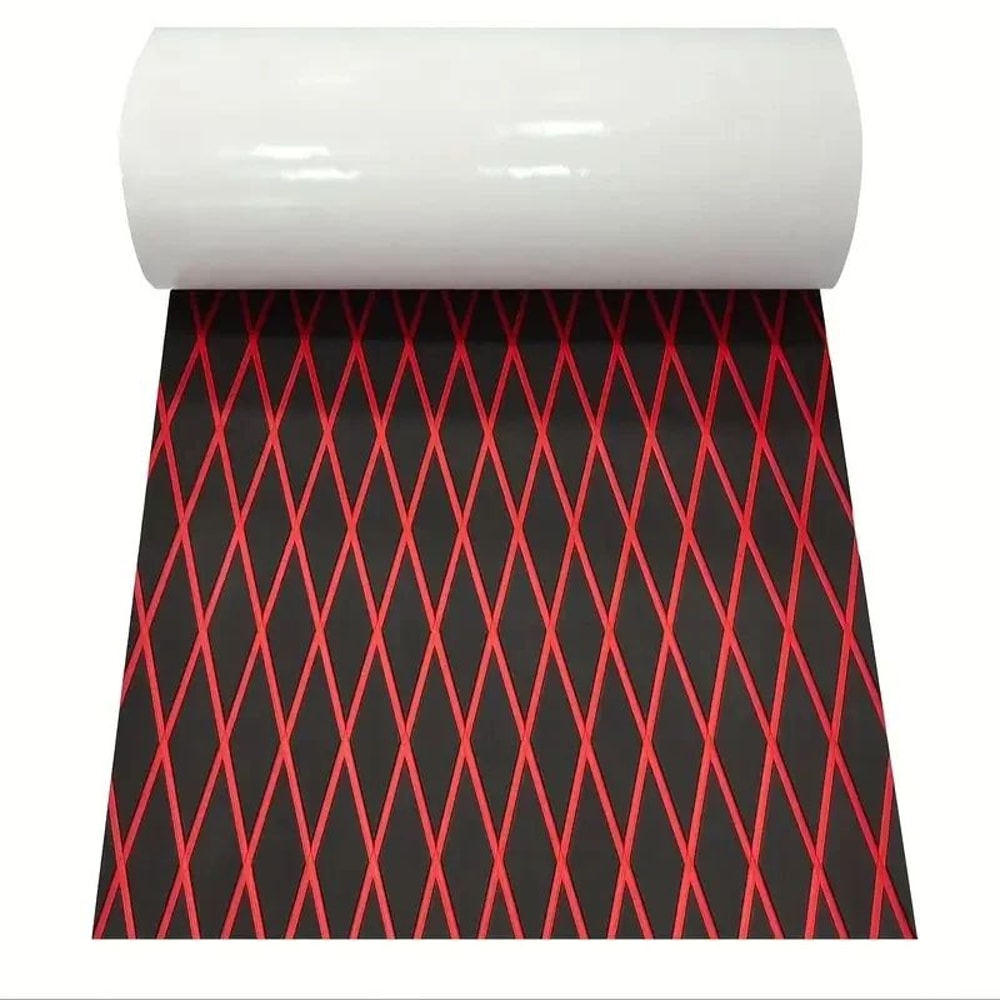 MarineGrip EVA Teak Boat Flooring Mat 240x60cm NonSlip UV Resistant Deck Pad 9