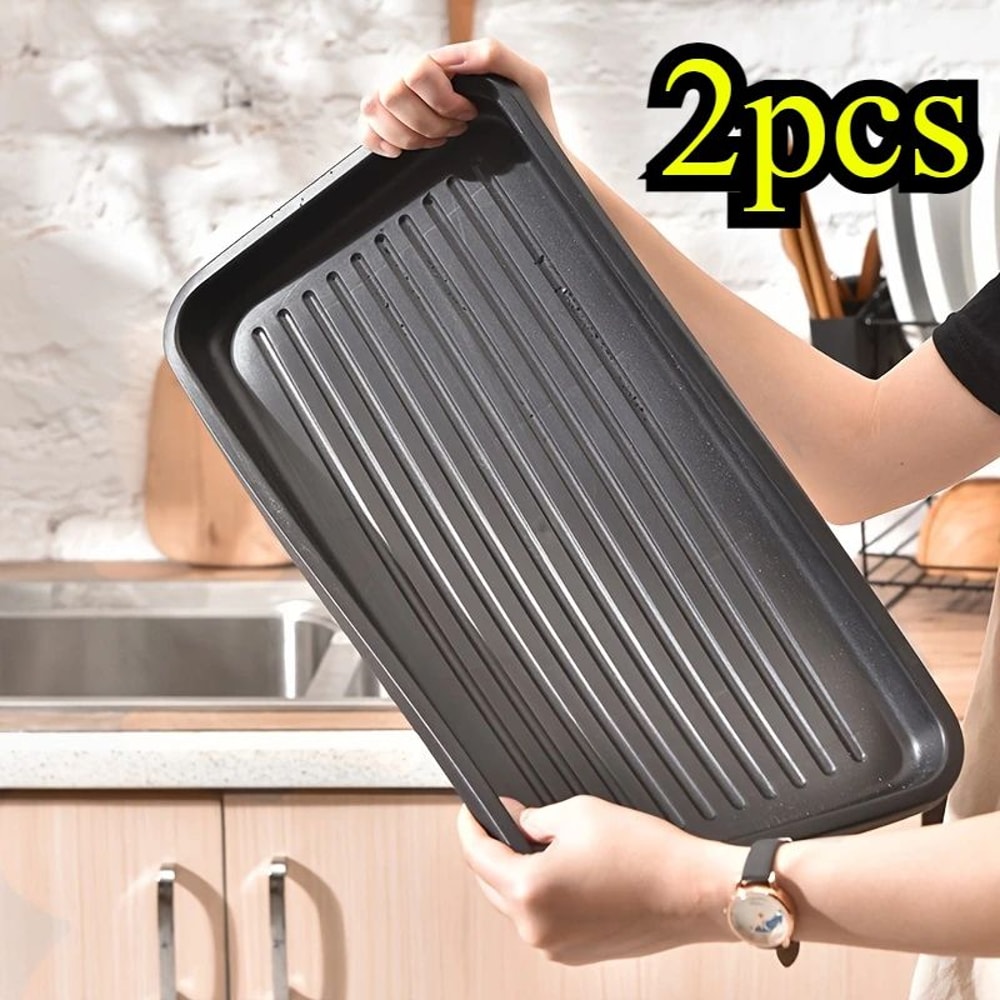 Waterproof Under Sink Mat Durable Silicone Cabinet Protector Drip Tray Liner 7