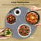 ThermaServe Foldable Electric Food Warming Mat Portable Silicone Food Warming Tray With 8 Heat Set 3