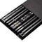 SleekPro Japanese Reusable Chopsticks Set 5 Pairs NonSlip Alloy Sushi Noodle Sticks 10