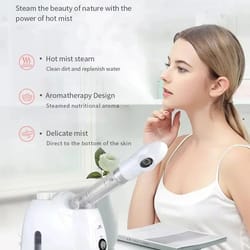 radiantsteam pro deep pore facial steamer with ozone warm mist
