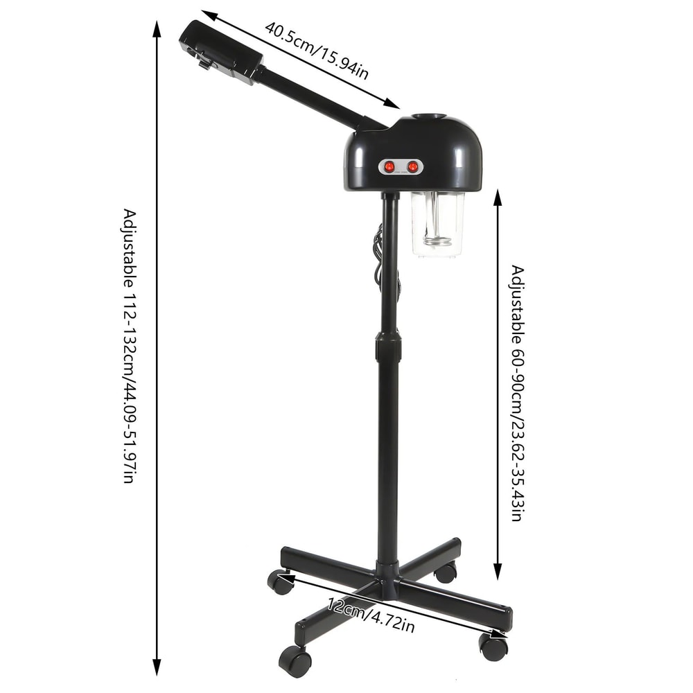 ProGlow 750ml Ozone Facial Steamer With Adjustable Stand 360 Rotating Arm 5